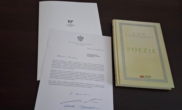 Narodowe Czytanie- podziękowanie
